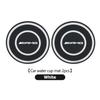 BLZ3   2pcs Car Logo Water Cup Pad Drink Coaster Holder Anti-slip Mat For Mercedes Benz AMG A B C E S G Class W201 W210 W108 W205 W203