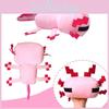 Cute Axolotl New Animal Salamander Plush Doll Hexagonal Dinosaur Doll Doll Gift
