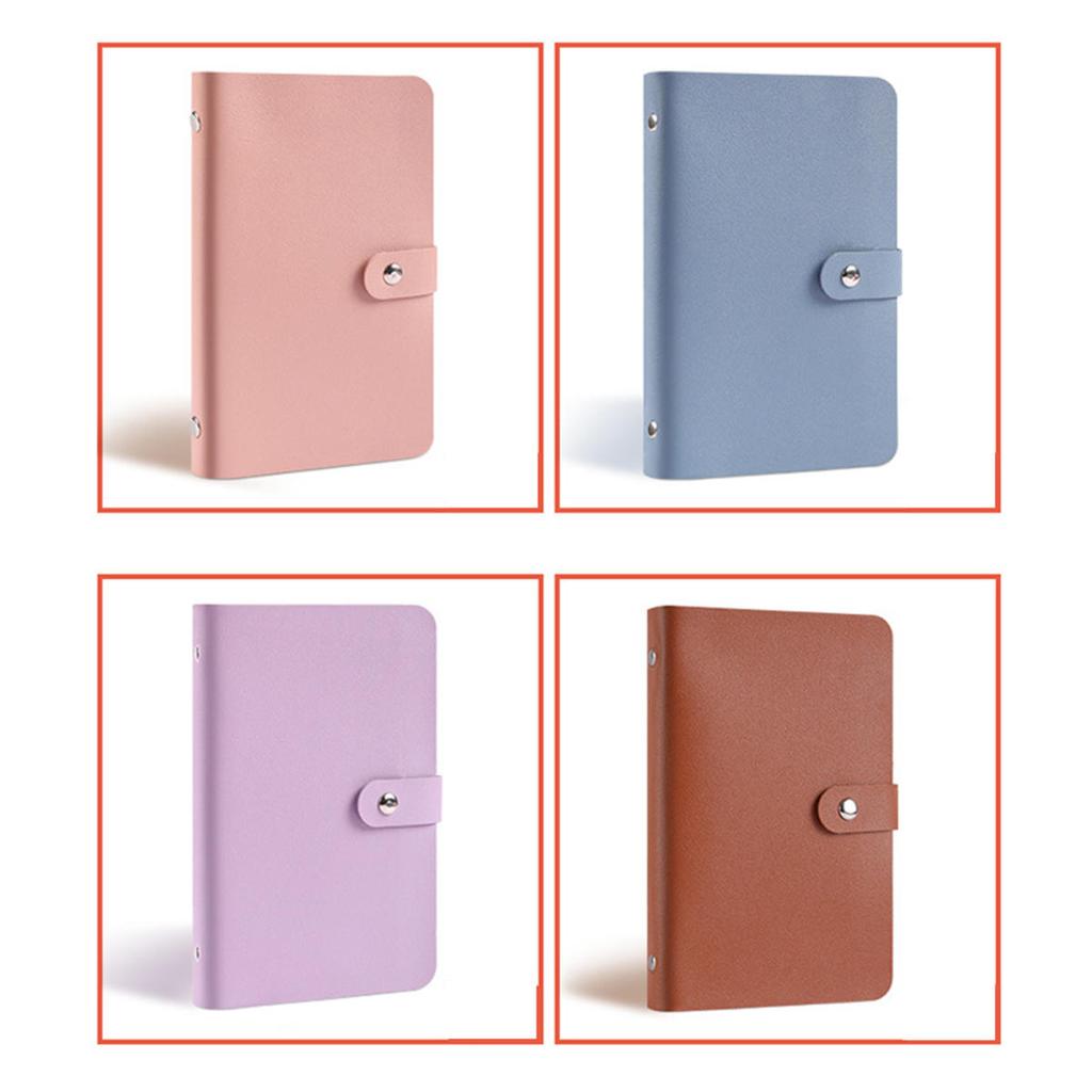 50 Pockets Cash Collect Book Savings Money Banknote Album Money Organizer Photocard Holder Card Storage School Notebook