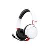 HYPERX Cloud Mini Wireless Gaming Headset Flip Mute Mic Up To 25 Hours Audio Safeguard Rotating Ear Cups White 7G8F2AA