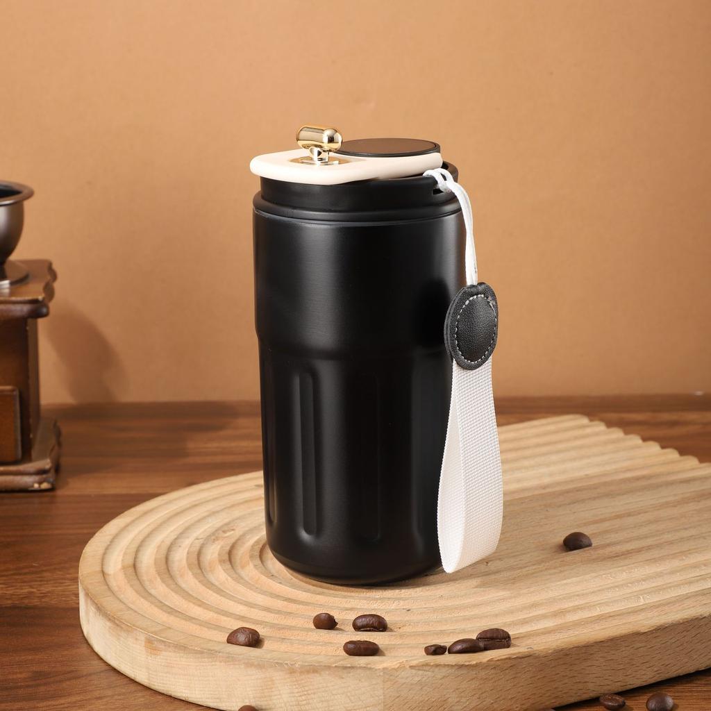 Термокружка для кофе из нержавеющей стали 304, умная кофейная чашка высокой ценности, офисная чашка для молока, подарочная чашка