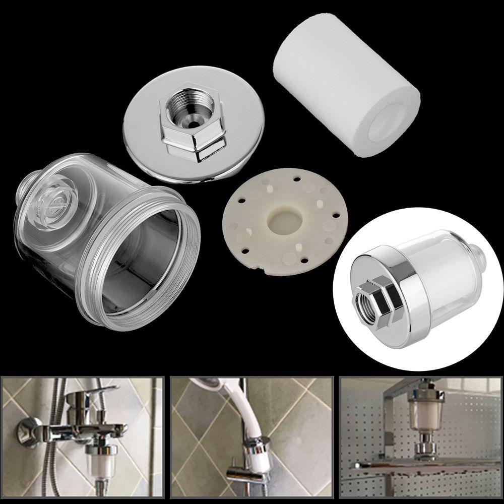 Ванная комната Экологически чистый хлопковый кран Очистка Фильтр для душа Очиститель воды Удаление хлора