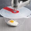 Mixing Bowl Splatter Guard Silicone Splash Guard for Hand Mixer Splatter Cover for Egg Bowl Whisks Cooking Tools