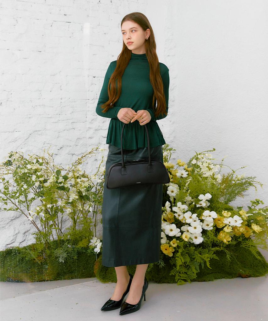 Clave Ruby Black Shoulder Bag