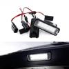 Для VW Passat B6 CC Eos Golf 4 5 6 7 MK7 Polo Superb Lupo Scirocco Seat Leon Altea Ibiza Светодиодный фонарь подсветки номерного знака
