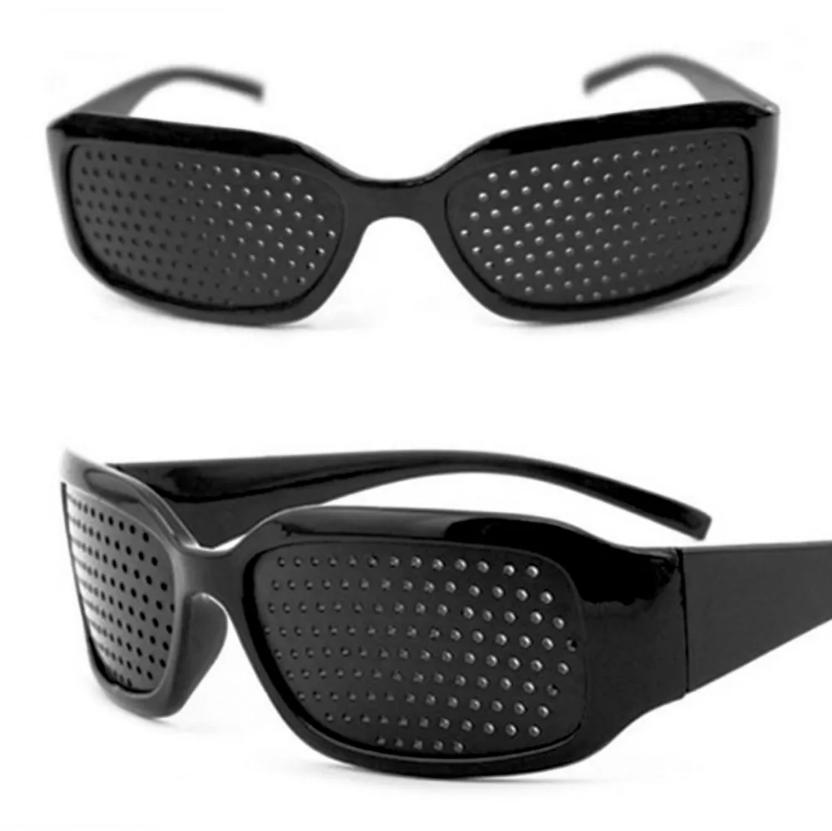 Пористые очки, помогающие в коррекции зрения с помощью очков с полным отверстием