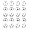 13 мм Наклейка-эмблема на ключ от автомобиля Для Mercedes Benz AMG W211 W212 W166 W167 W117 W247 W176 W204 W203 W205 W140 X253 W210 FG1