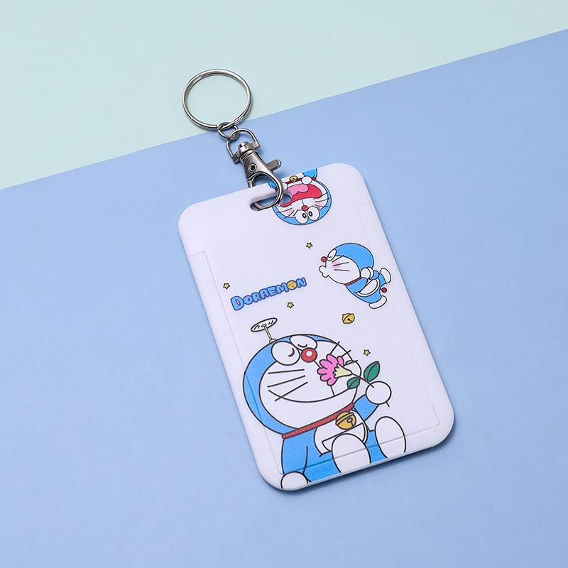 Doraemon Meal Card Holder - Cute Student & Work ID Lanyard, Access Control & Bus Card Holder
