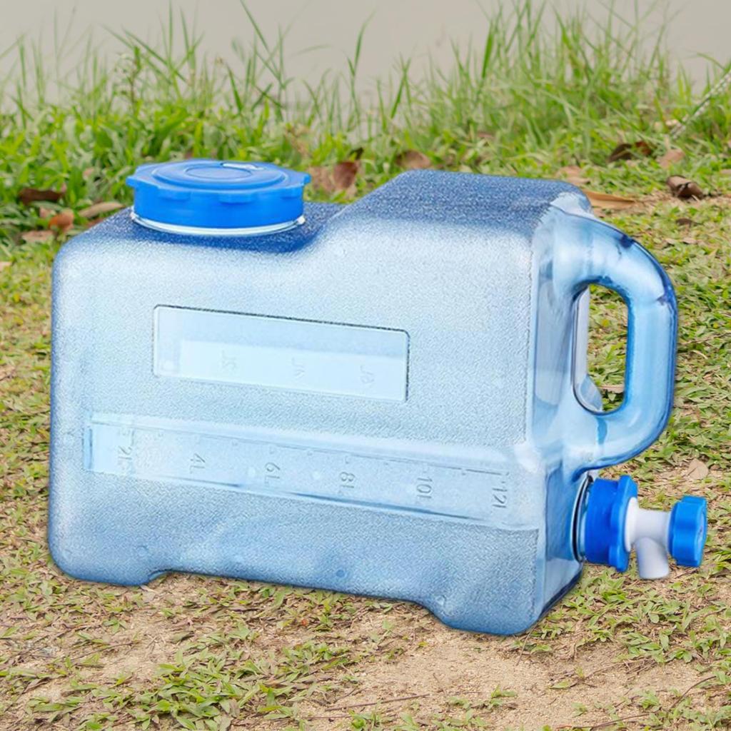 Кемпинговый контейнер для воды, резервуар большой емкости с кувшином для хранения крана для