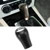 Carbon Fiber Style Gear Shift Knob Cover ABS Sticker for Mercedes Benz W204 W212 A C E G GLS Class