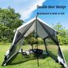 Hexagonal Outdoor Camping Canopy with Detachable Mosquito Net