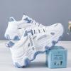 Women's Trainers New Chunky Sneakers Women Breathable Mesh Casual Shoes Sneakers Tennis Female Platform Lace Up Vulcanized Shoes