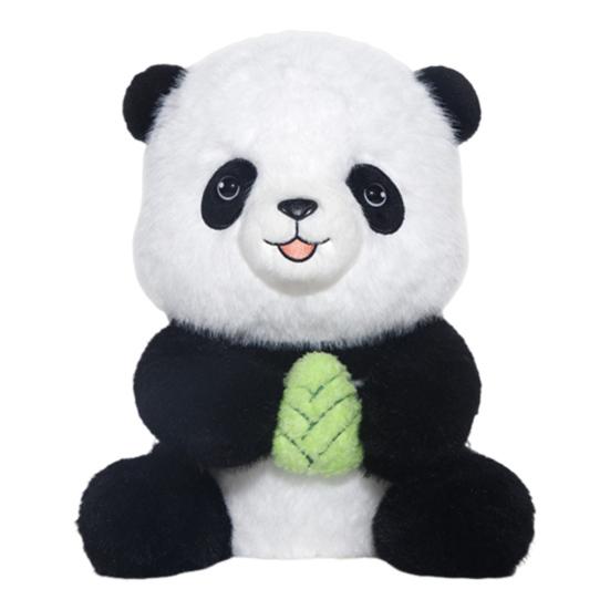Реалистичная плюшевая игрушка панда, мягкое чучело животного, милая плюшевая игрушка медведь, симуляция, пушистая кукла панда, каваий подарок для девочек