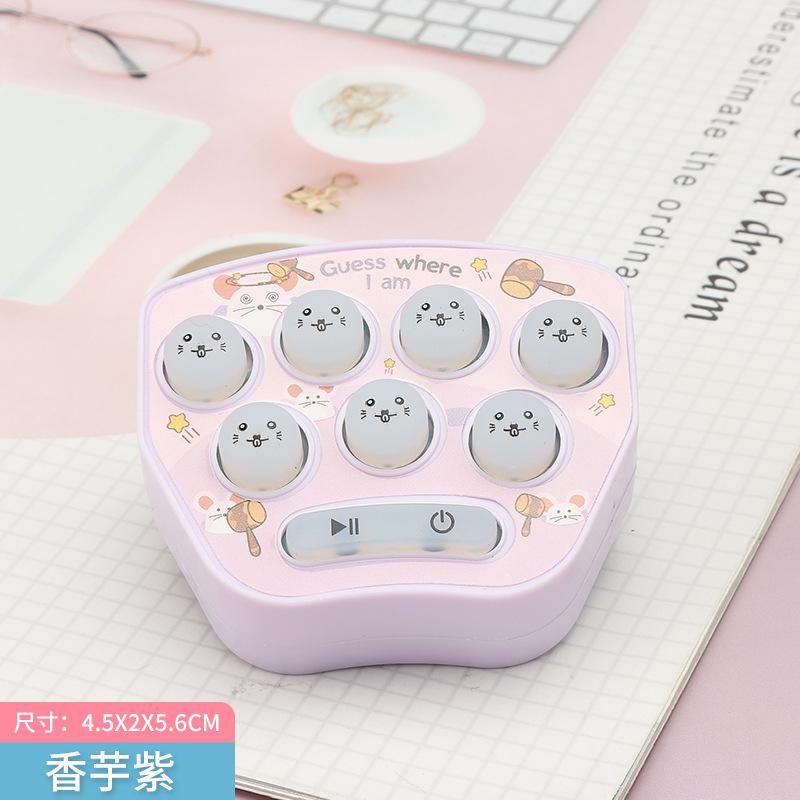 Интерактивная мини-игровая консоль брелок пластиковая игрушка со светодиодной подсветкой портативная и веселая