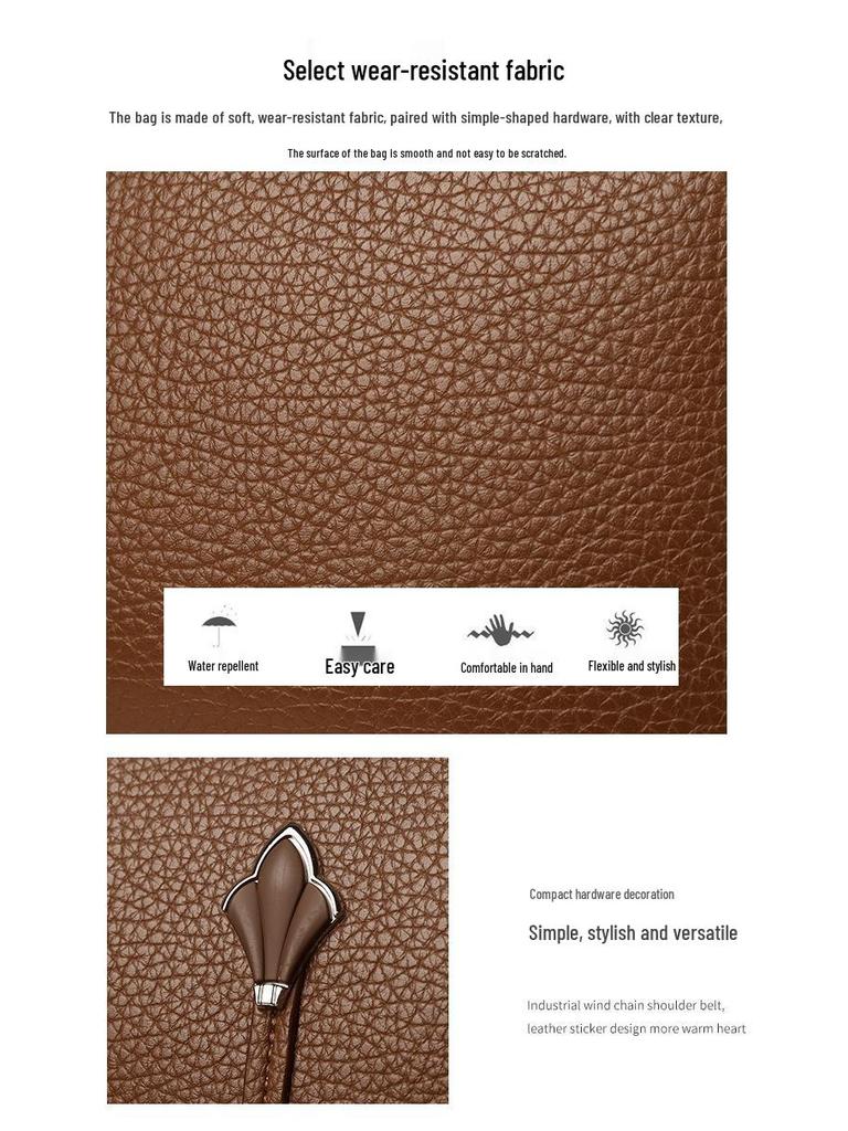 Стильная сумка кроссбоди большой вместимости 2025 для женщин - Универсальная и повседневная для мам