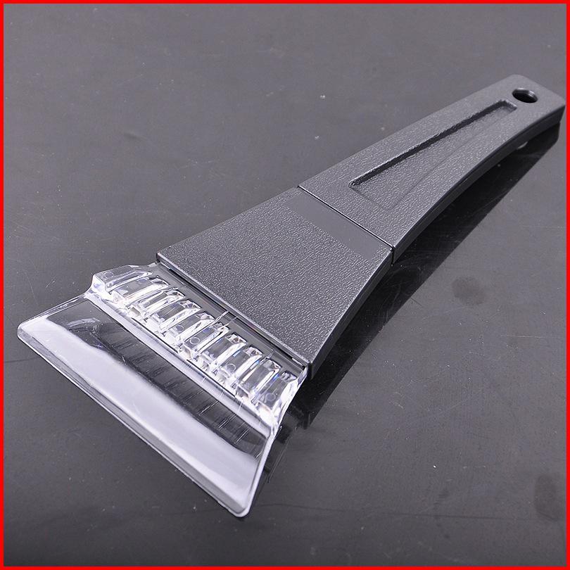 Автомобильная лопата для снега с теплыми плюшевыми перчатками и скребком для льда