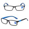 Eye Protection Oblong Eyeglasses Blue Ray Blocking Hyperopia Glasses  Men Women