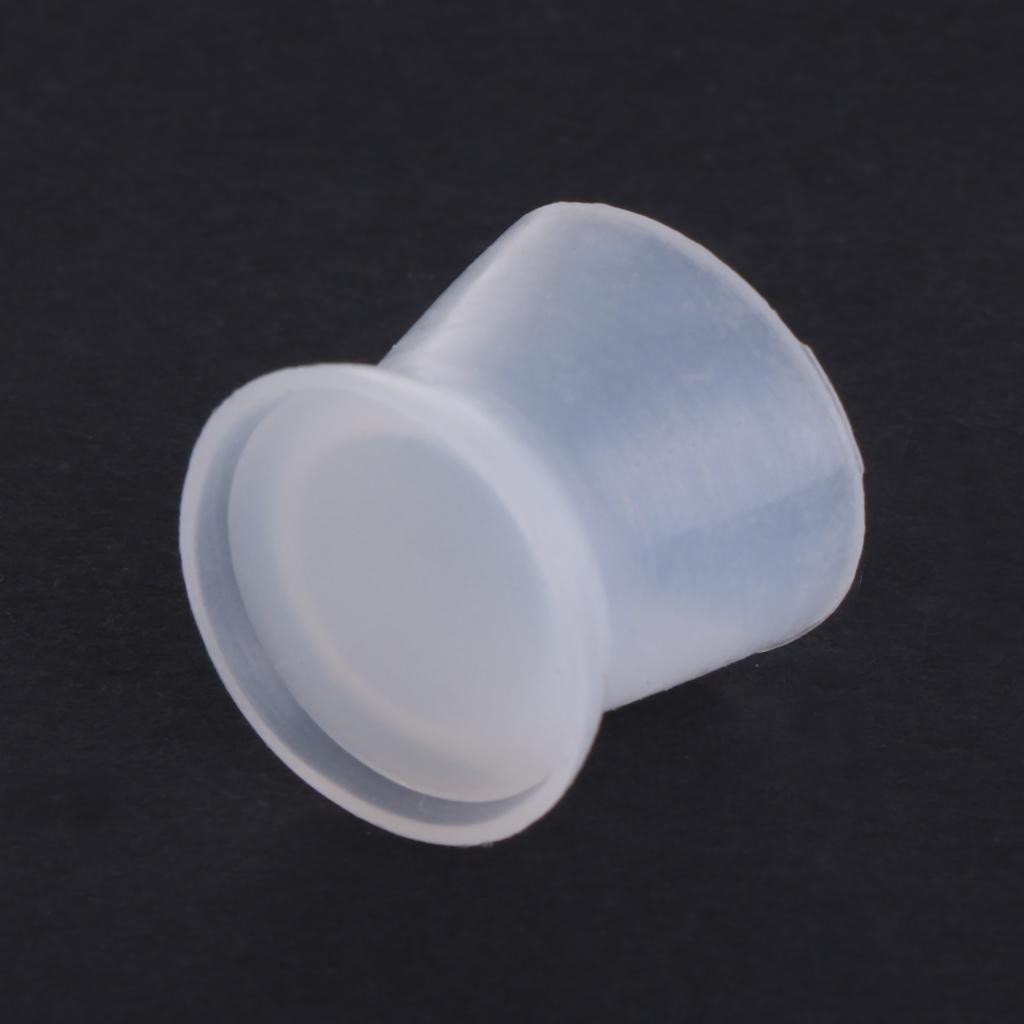 Multi-function 5 Pieces/Set Silicone Cups Ink Color Caps Tattoo Pigment Makeup Permanent Cosmetic Mold Caps for DIY Tool