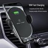 Smart Wireless Charger Car Mount with Touch Sensor & Fast Charging