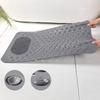 Non Slip PVC Bath Mat with Suction Cup Massage Bumps Quick Dry Bathroom Rug Shower Safety Carpet Strong Drainage Bathroom Carpet