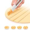 Dumplings Biscuit Roller Cookie Round Rolling Cutting Blade Dough Circle Cutter Dining Bar Supplies Baking Pastry Tools