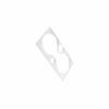 For BMW X5 G05 ABS Chrome Cover Trim Seat Central Console Water Cup 2019-2022