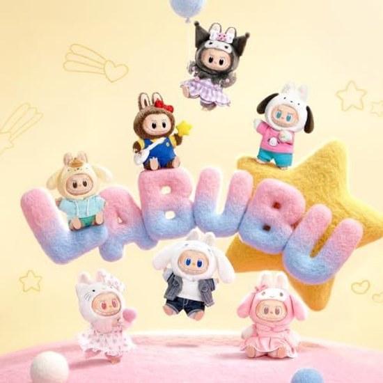 POP MART Official Store MONSTERS Sanrio Characters Plush Pendant 1 Piece labubu Blind Box Figure Toy Gachapon Plastic Model Gift Fan Activity Product