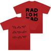 Summer Hot Sale Rock Band Radiohead Semaphore Cotton Long Casual Tee Y2k Unisex Vintage Top Hip Hop Streetwear Oversized Tshirt
