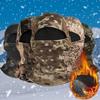 Fleece Tactical Camouflage Balaclava Full Face Mask Winter Warm Wind Shield Biking Hiking Skiing Scarf Hat Bandana Neck Gaiter