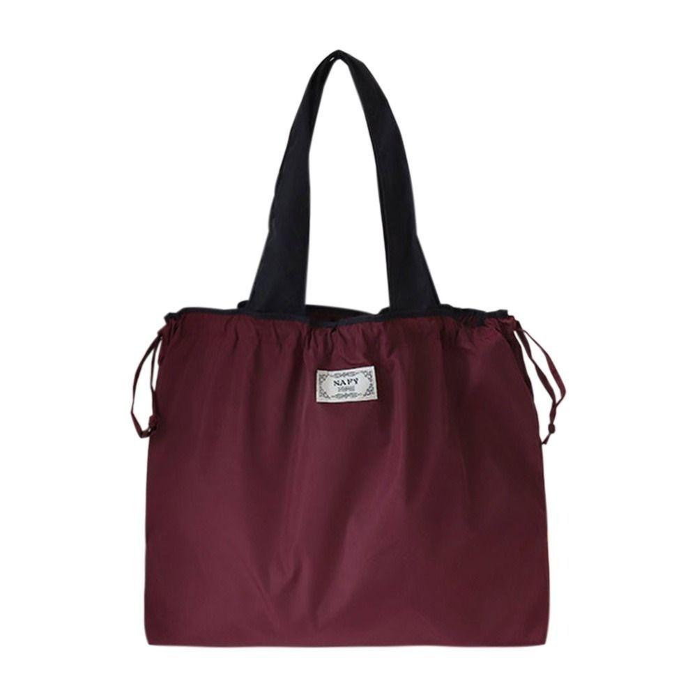 Экологичная сумка для покупок, сумка на шнурке через плечо, модная дорожная продуктовая сумка, универсальная