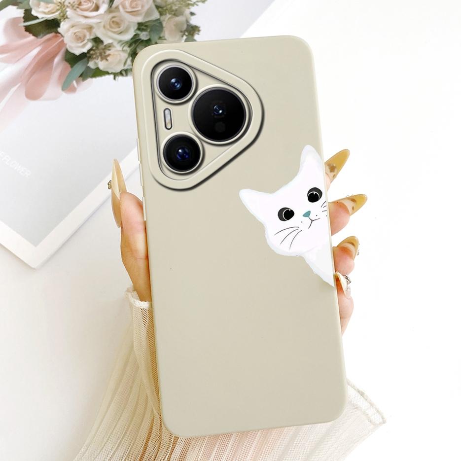 Чехол для Huawei Pura 70 Pro Plus Милый мультяшный кролик Мягкий силиконовый чехол для телефона Для Huawei Pura 70 Ultra Pura70 Pro + Fundas