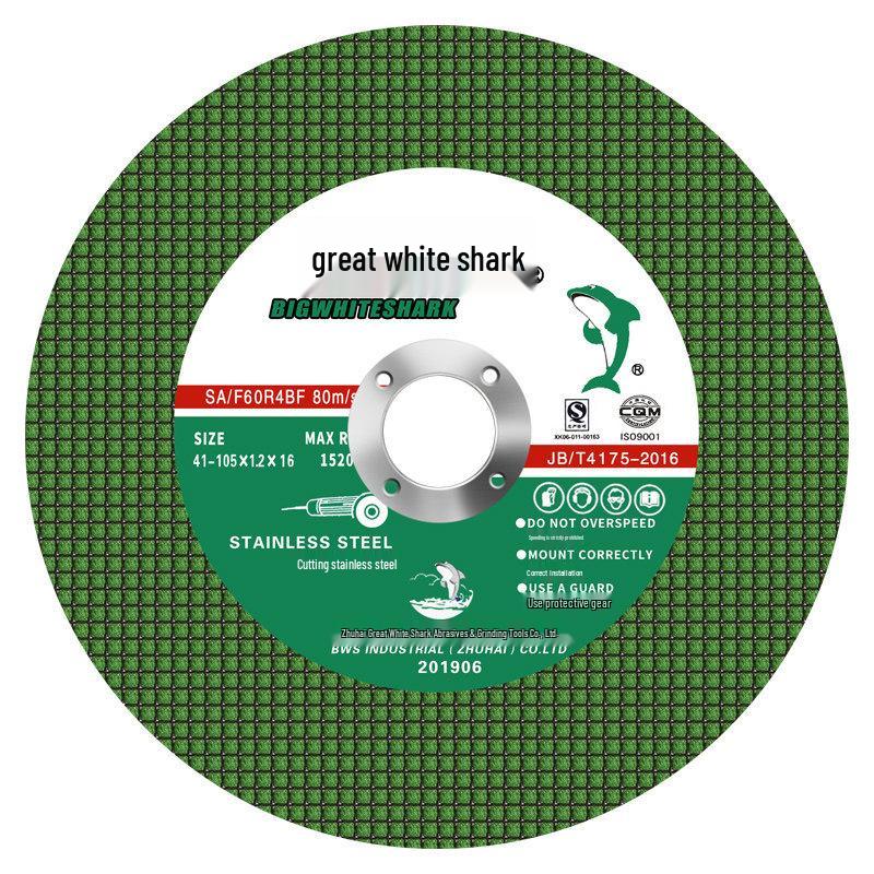 Ультратонкий диск для УШМ из нержавеющей стали - Great White Shark 100 мм Круг шлифовальный и полировальный
