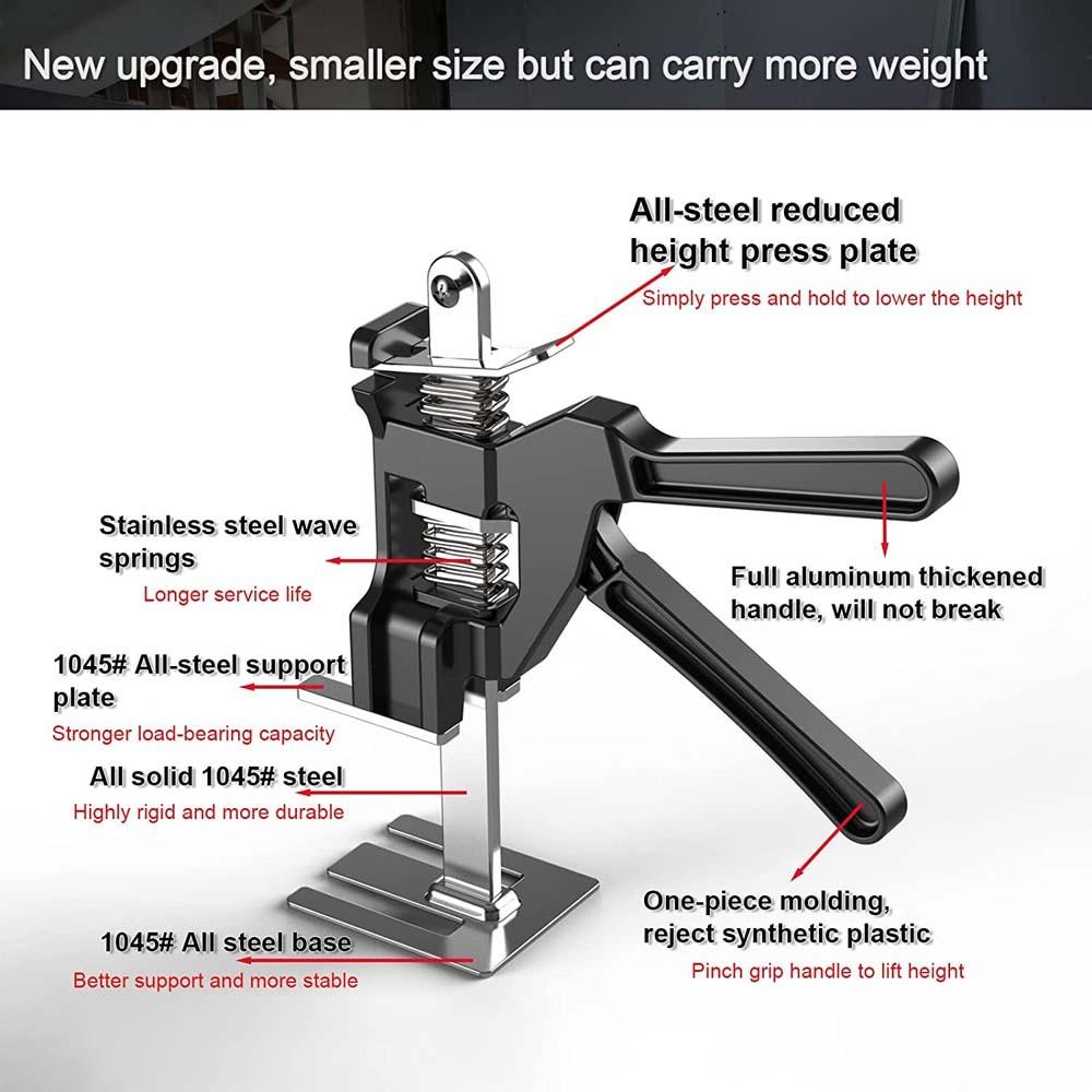 Furniture Jack Cabinet Lifter Labor Saving Arm Multifunctional Sheet Repair Furniture Moving Non-slip Lift Lifting Tool Sets