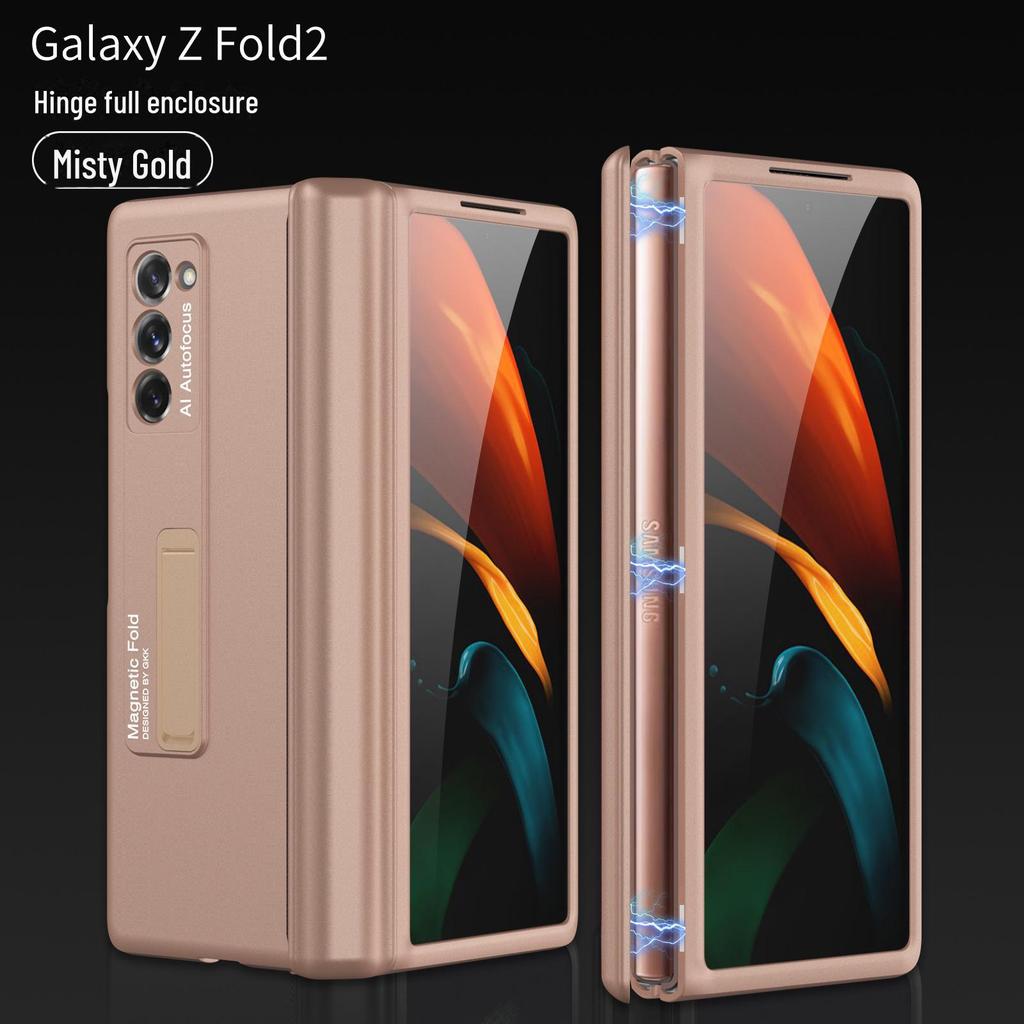 Чехол Samsung Fold2 Premium с магнитным шарниром — креативный складной экранный чехол с защитой от падений и подставкой