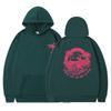 2025 Winter Japanese & Korean Loose Drop Shoulder Casual Hooded Sweatshirt