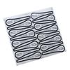 80Pcs/Set Hygiene Label Swimwear Lingerie Underwear Brief Bikini Try On Sticker