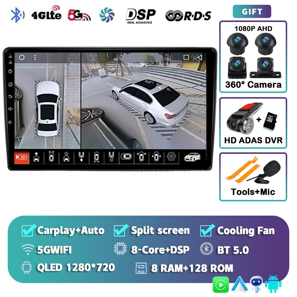 Android 14 Беспроводной Carplay Авто Магнитола Для Citroen C3-XR 2019-2022 Мультимедийный Видеоплеер Навигация GPS 2 Din Стерео Аудио