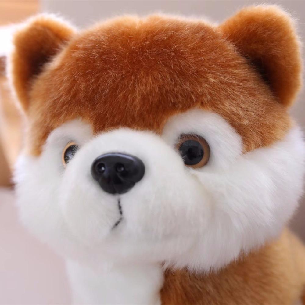 . 1 шт. 23 см супер кавайная плюшевая игрушка собака милая имитация хаски собака плюшевые игрушки мягкая игрушка кукла для K