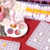 DIY силиконовая мини-форма для огнестойкой краски, восковые гранулы, формы для мыла, ароматерапевтические свечи, форма цветка сакуры, восковая печать, инструмент для изготовления штампа