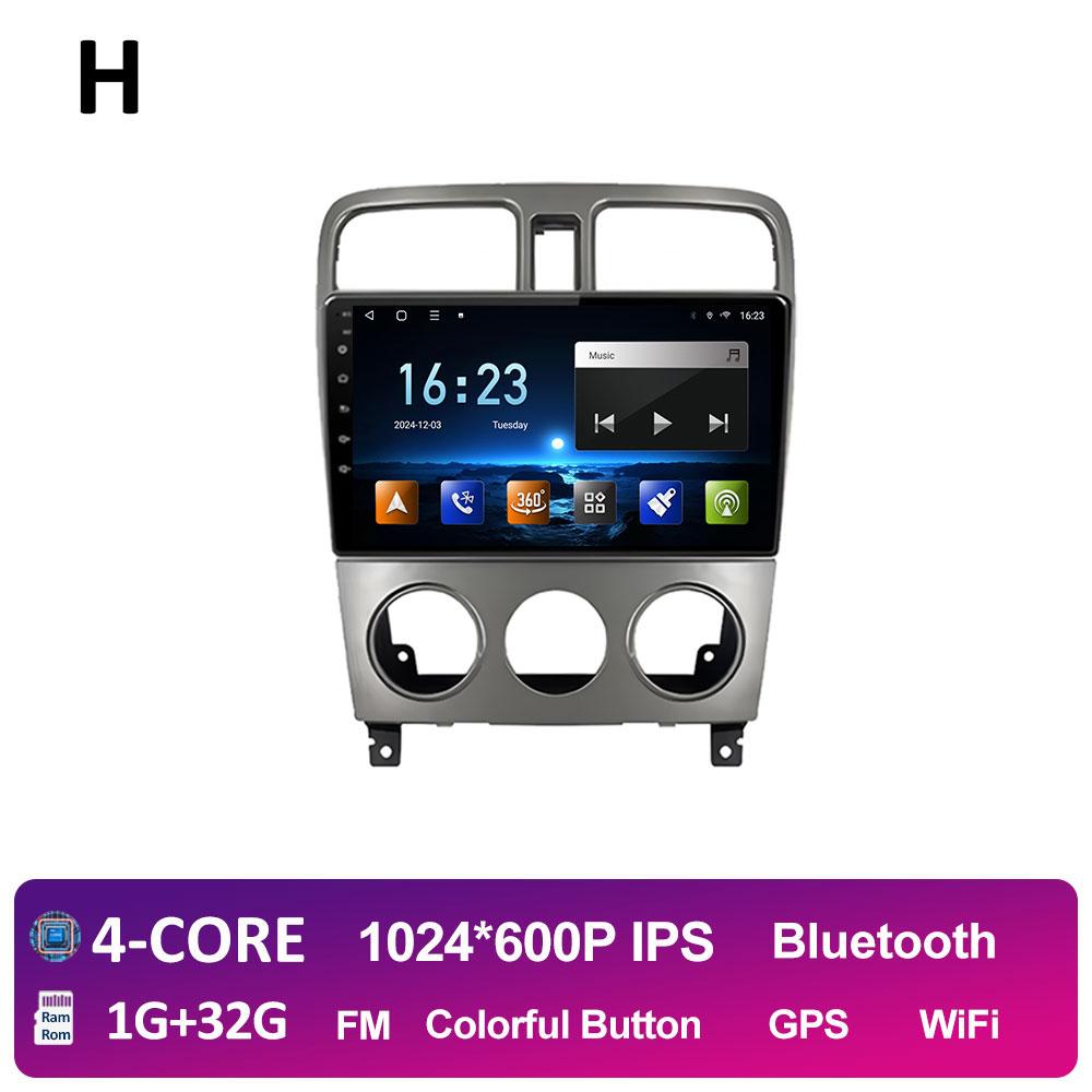 Для Subaru Forester SG 2002 2001 2002 2003 - 2008 Беспроводной Carplay Android Auto Автомобильный Мультимедийный Видеоплеер DSP Стерео Головное Устройство