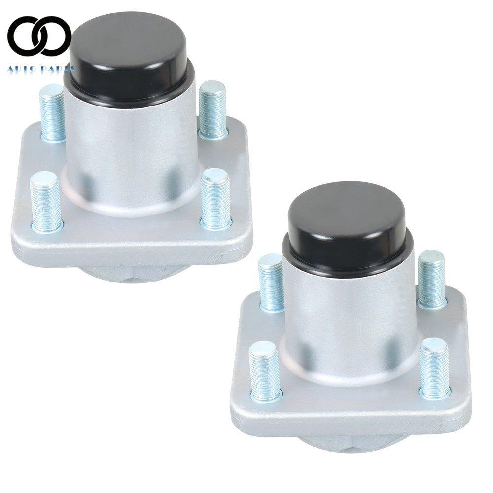 2x Golf Cart Front Wheel Hub Assembly For EZGO RXV 2008-up Gas & Electric