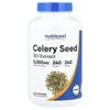 Celery Seed, 500mg, 240 Capsules