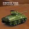 Нетоксичные Строительные Блоки Среднего Танка M4A3 Танки Т34/76 Модель из Кирпичей Классические Военные Игрушки WW2 Подарки на Рождество для Взрослых Детей DIY