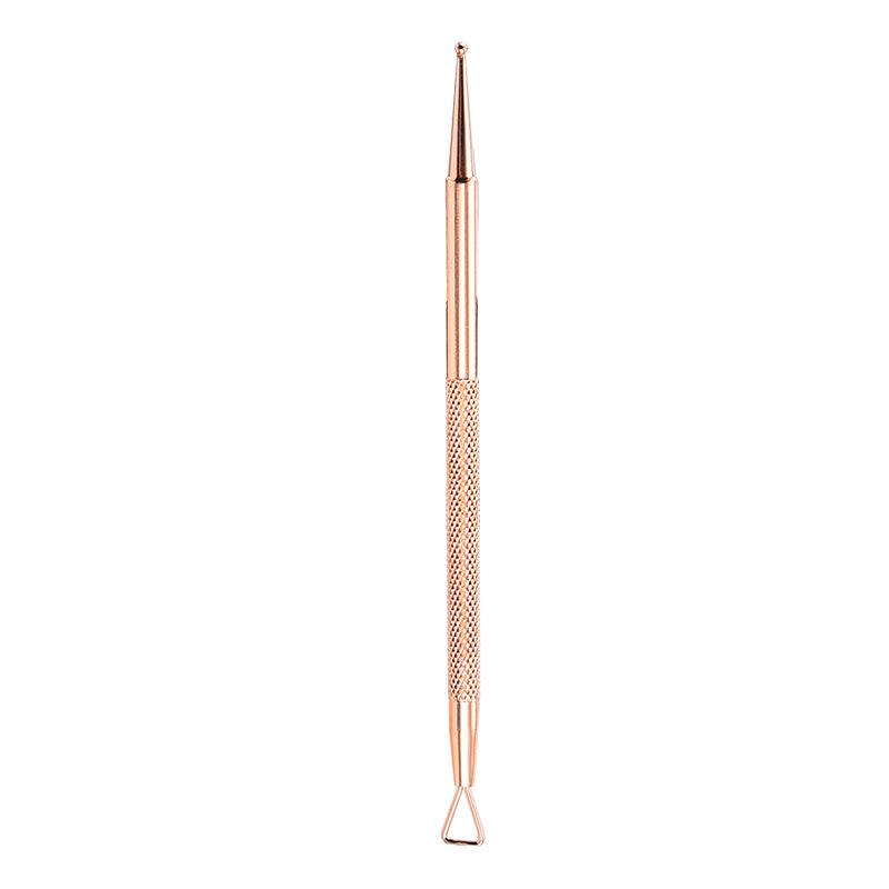 Rose Gold Stainless Steel Cuticle Remover & Pusher Manicure Tool Set