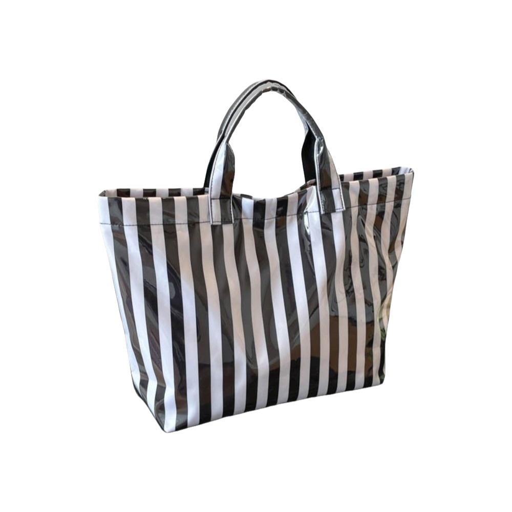 Waterproof Transparent Jelly Bag Large Capacity Beach Handbags Grocery Handbag