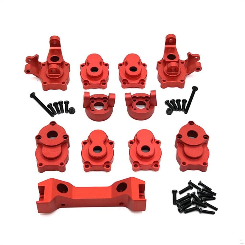 CShaped Bracket Mount Set Aluminum Alloy Rc Steering Cup Upgrade Replacement tie rod