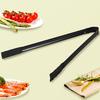 Barbecue Charcoal Tong Ergonomic Design Heat Resistant Multipurpose Metal Handle Grill Food Clip Cooking Tool
