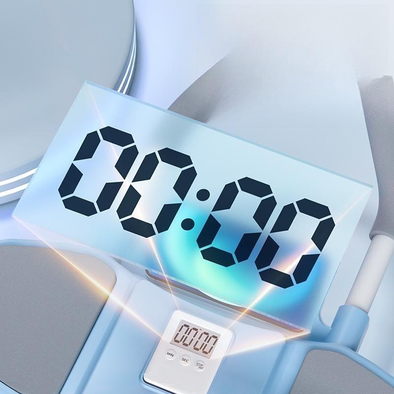 Хронограф, локоть, автоматический отскок, брюшное колесо, сгибание брюшного колеса, планка, поддержка домашнего фитнеса, похудение живота, сжигание жира