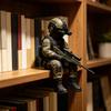 Миниатюрная фигурка солдата тактического назначения Декоративный орнамент стрелка Мини-солдат Фигурка из смолы Коллекционная для ветеранов Мужчин