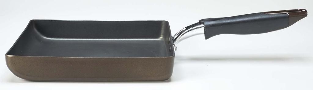 PEARL METAL Сковорода Тамагояки Широкая Совместимая с индукционной плитой Машина Тамагояки 2 слоя внутри Тефлоновое базовое твердое покрытие Carnase H-8768